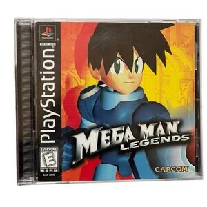 Mega Man Legends, Playstation 1, 2001, W/Manual Rare